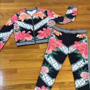 2 Pcs jacket and legging set Size